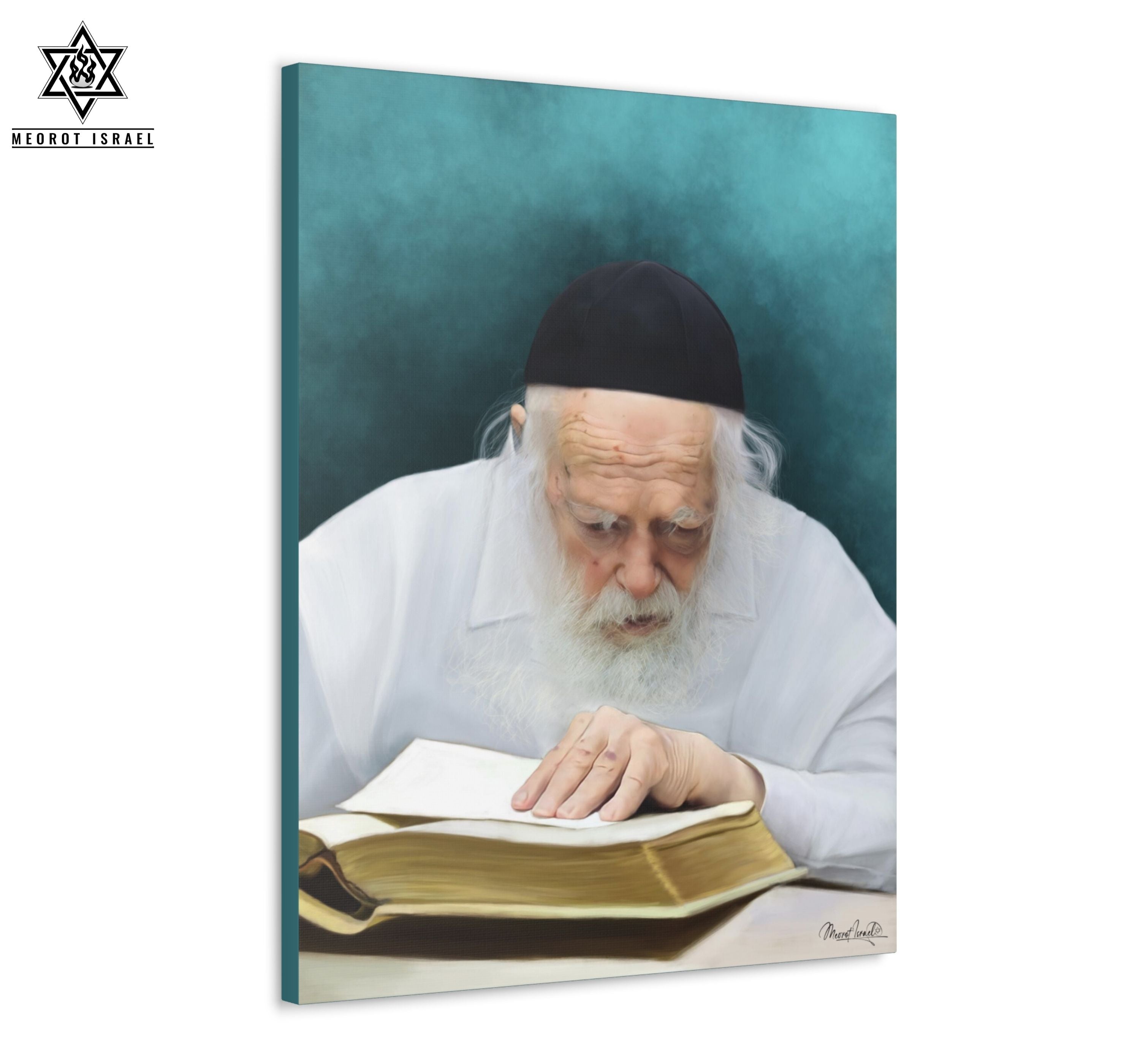 Rav Chaim Kanievsky Immersed in Torah Study