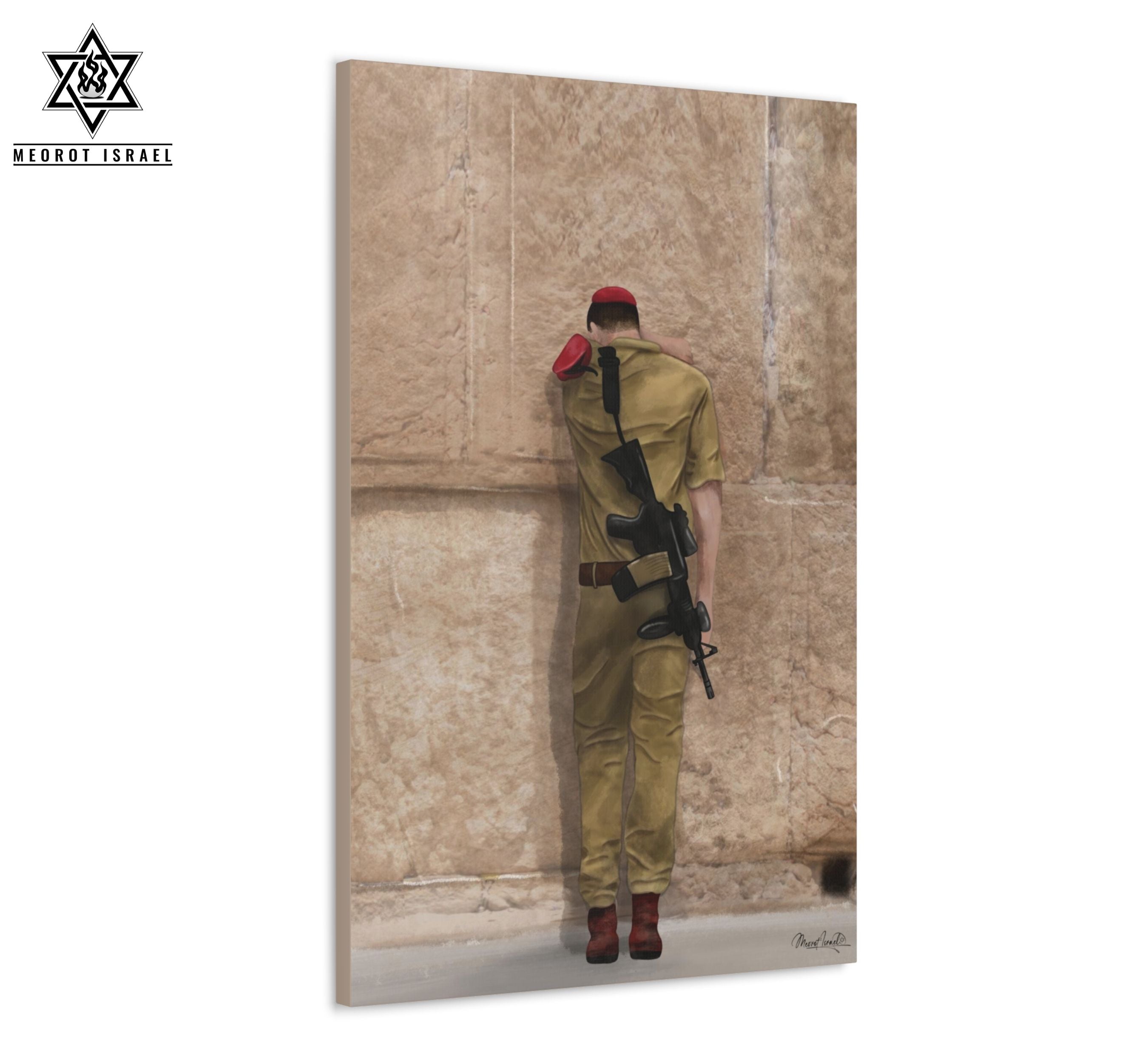 Paratrooper at the Kotel